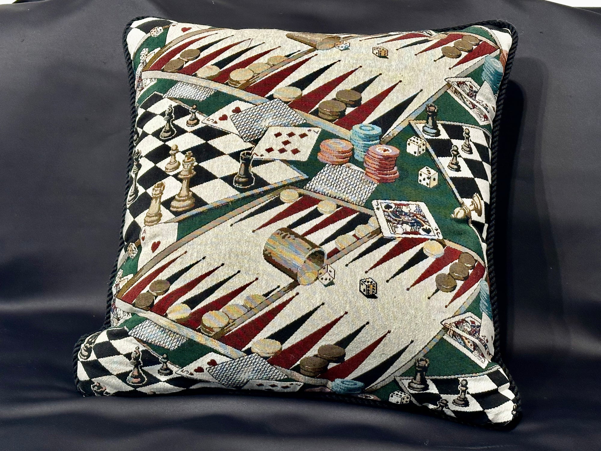 Deck of Cards Pillow - K&R Interiors