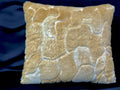 Fur Patch Pillow - K&R Interiors