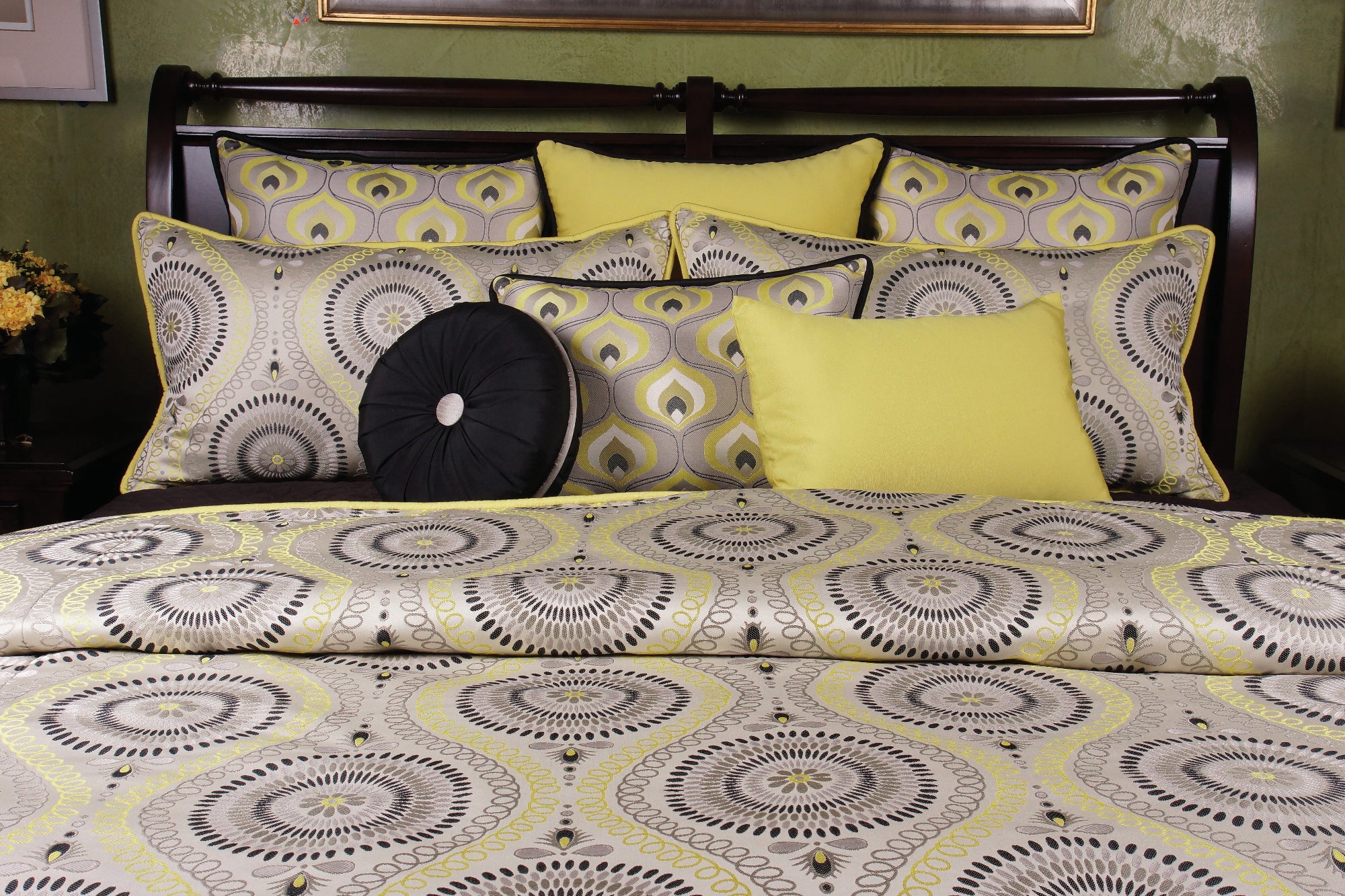 Lemon Tonic Duvet Set - K&R Interiors