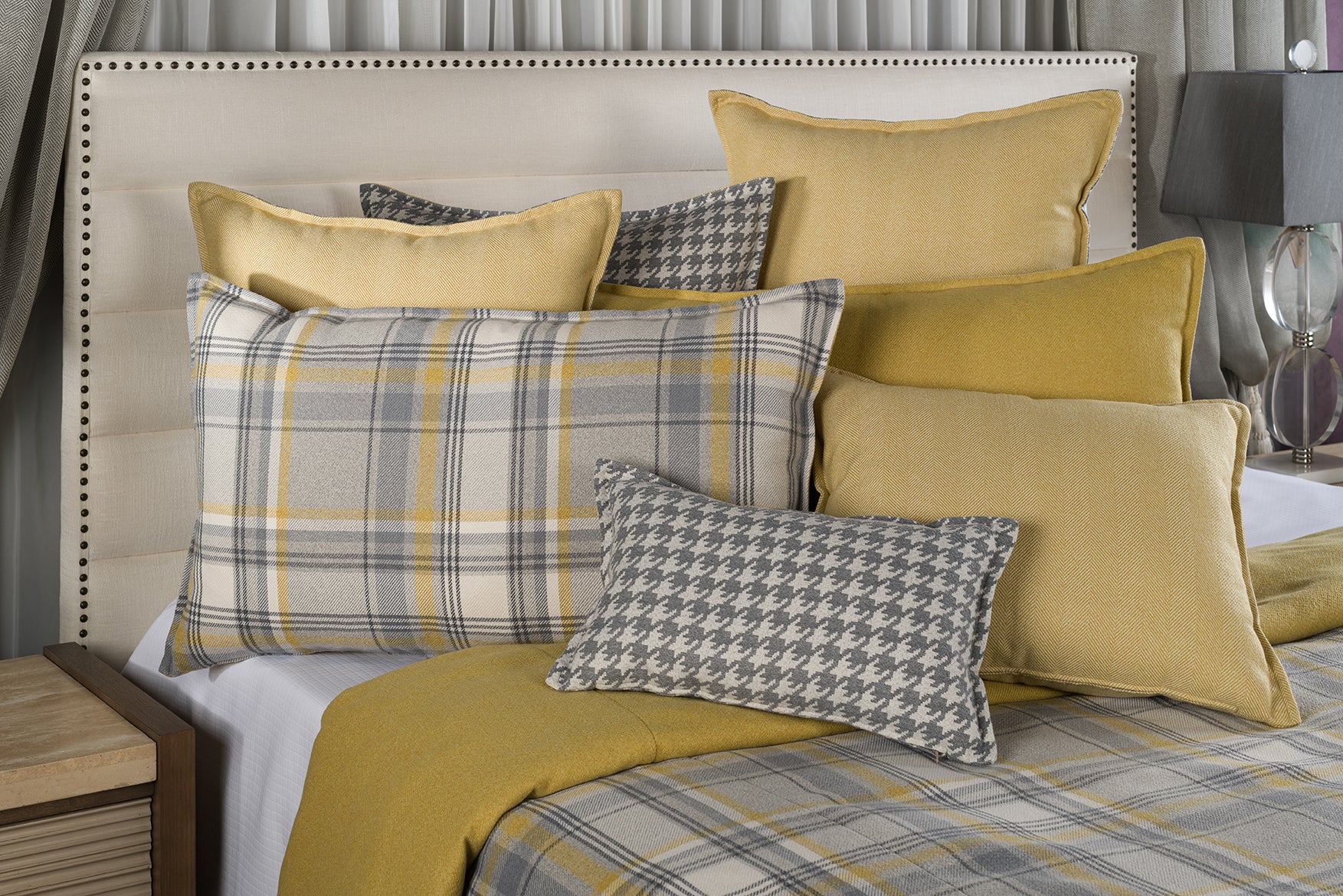 Tee Time Yellow Duvet - K&R Interiors