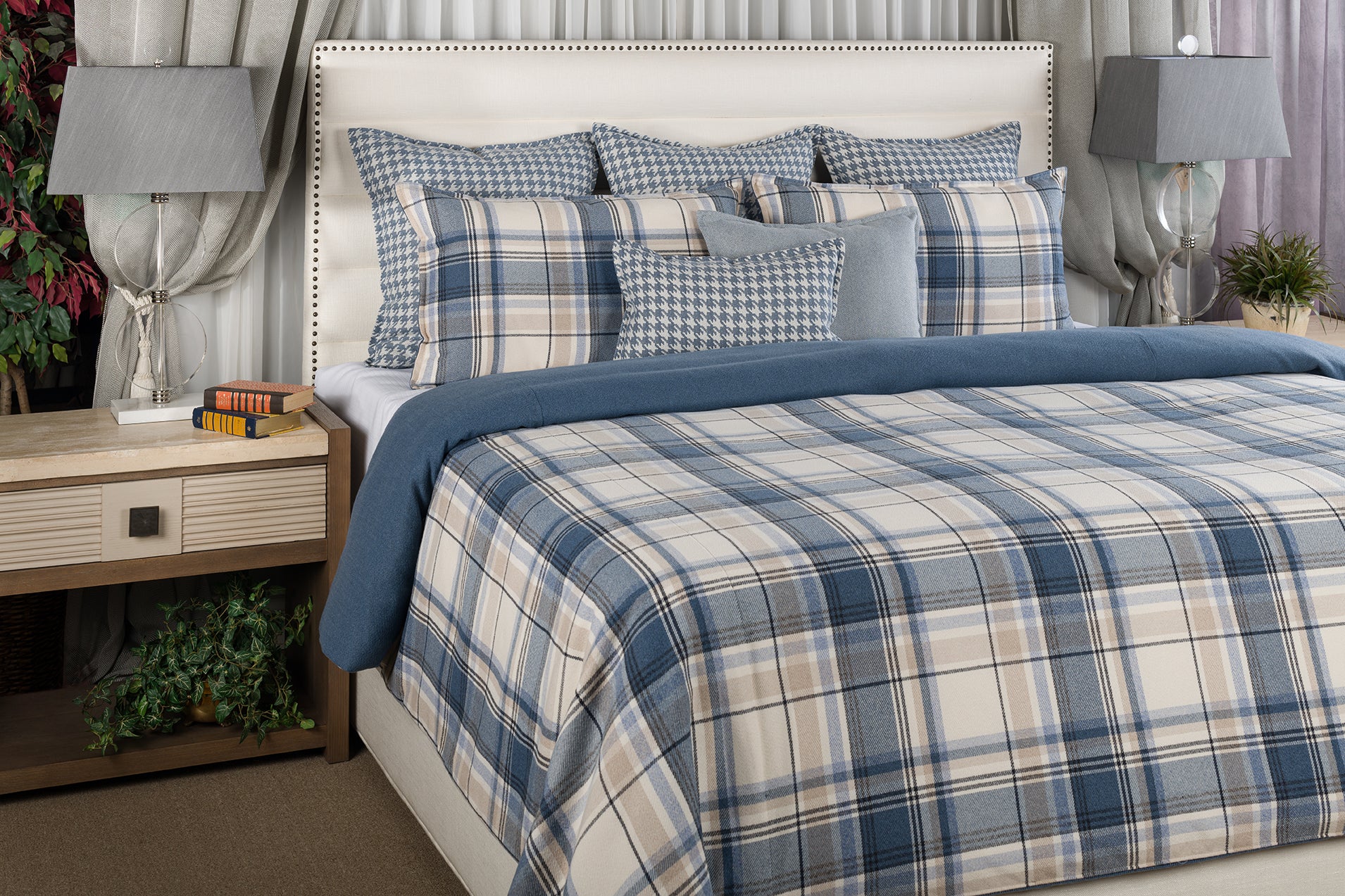 Tee Time Blue Duvet - K&R Interiors