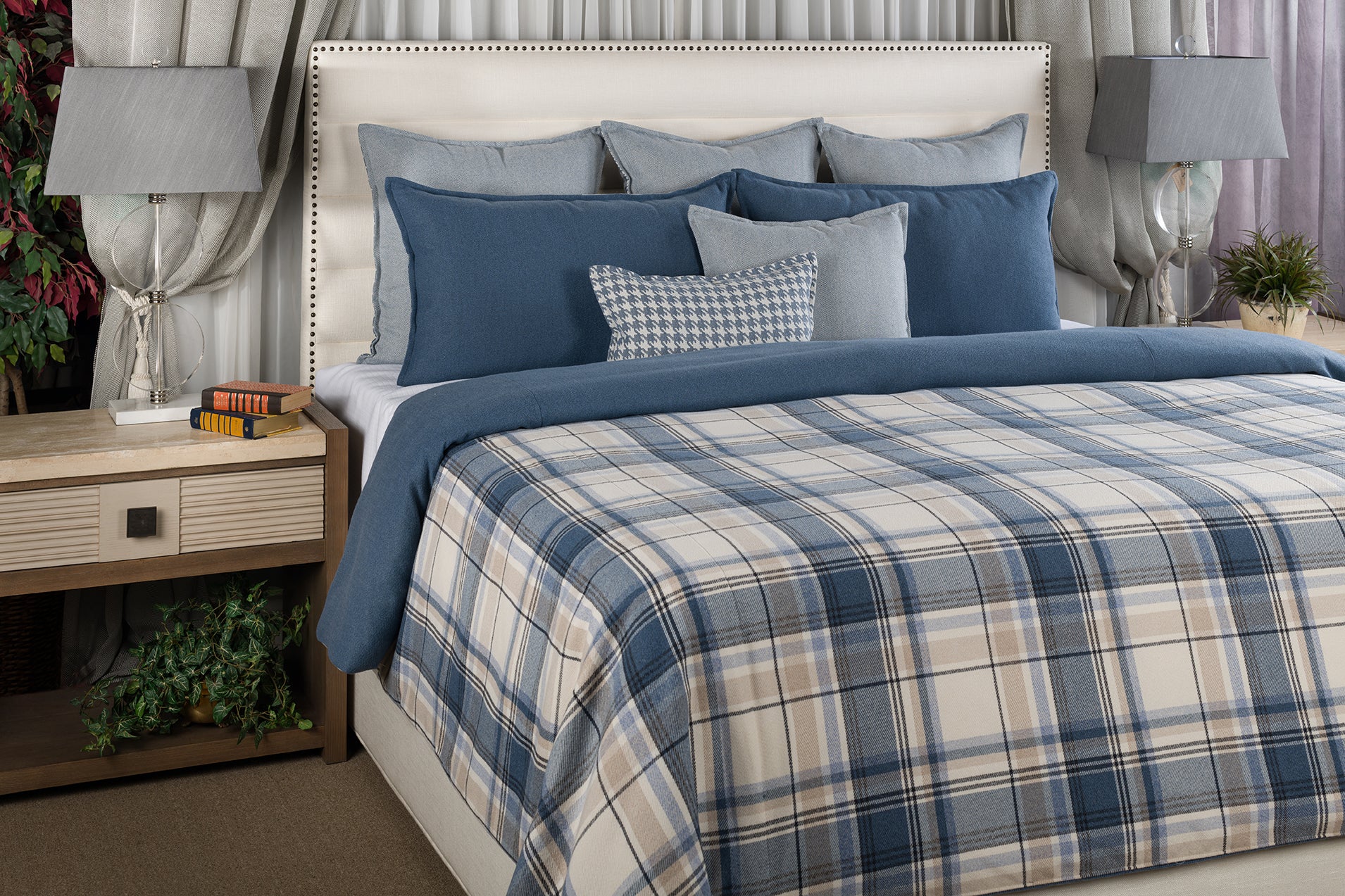 Tee Time Blue Duvet - K&R Interiors